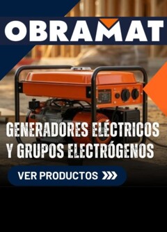 Vista previa Obramat Folleto - Generadores eléctricos y grupos electrógenos válido desde el 10.10.2025