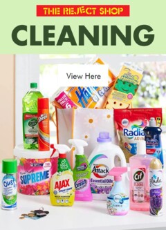 Preview of The Reject Shop Catalogue - Cleaning - valid from 05.12.2025