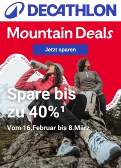 Decathlon Produktkatalog - Mountain-Deals ab 16.02.2026 gültig
