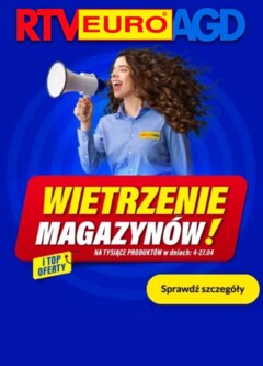 Pogląd gazetki "RTV Euro AGD Sklep oferta" ze sklepu RTV Euro AGD ważnej od 04.04.2026