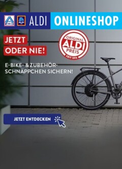 ALDI ONLINESHOP Produktkatalog - Prophete E-Bikes gültig ab dem 01.09.2025