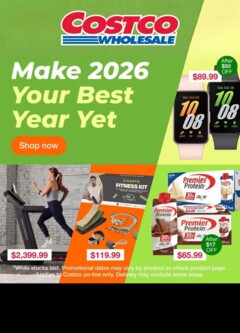 Preview of Costco Catalogue - New Year Resolutions - valid from 22.12.2025