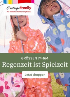 Ernsting's Family Produktkatalog - Regenmode für Kids ab 23.02.2026 gültig