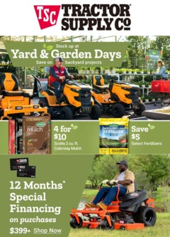 Preview of Tractor Supply weekly ads valid from 13.04.2026
