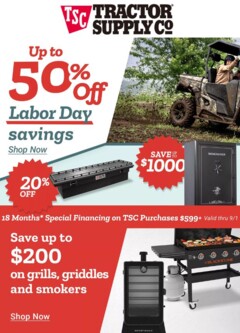 Preview of Tractor Supply weekly ads valid from 18.08.2025