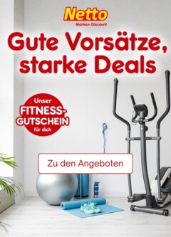 Netto Marken-Discount Produktkatalog - Fitnessgutschein Neujahr ab 05.01.2026 gültig