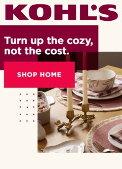 Preview of Kohl's weekly ads valid from 18.11.2025