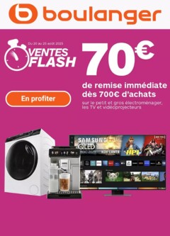 Boulanger - Prévisualisation de Boulanger Catalogue des produits - Ventes Flash valide à partir de 20.08.2025