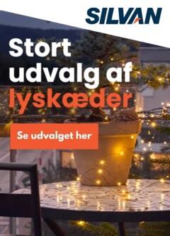 Eksempel på tilbudsavis Produkttilbudsavis - Julebelysning fra butik Silvan gyldig fra 07/11/2025