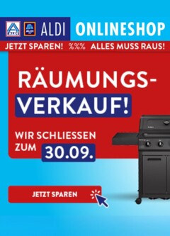 Vorschau von dem Prospekt des Geschäftes ALDI ONLINESHOP, gültig ab dem 21.07.2025