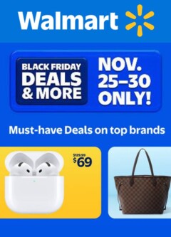 Preview of Walmart weekly ads valid from 26.11.2025