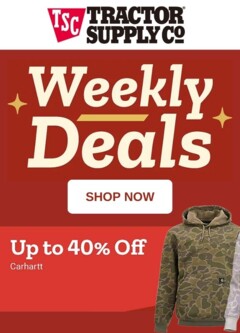 Preview of Tractor Supply weekly ads valid from 24.11.2025