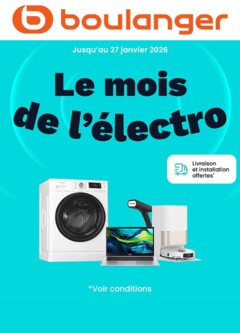 Boulanger - Prévisualisation de Boulanger Catalogue des produits valide à partir de 26.12.2025