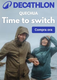 Anteprima del volantino Volantino Decathlon - L'inverno sta arrivando valido a partire dal 23.10.2025
