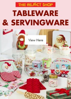 Preview of The Reject Shop Catalogue - Tableware & Servingware - valid from 21.11.2025