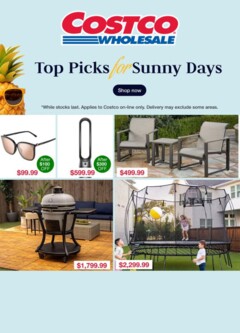 Preview of Costco Catalogue - Top Picks for Sunny Days - valid from 05.01.2026