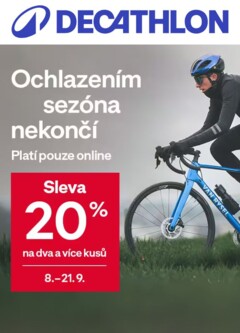 Náhled letáku Decathlon Nabídka produktů - Oblečení do chladu od 08.09.2025