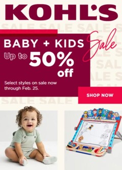 Preview of Kohl's weekly ads valid from 17.02.2026