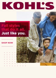 Preview of Kohl's weekly ads valid from 02.09.2025