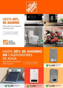 Vista previa de Home Depot Catálogo de productos, nuevo folleto de la tienda, válido en México a partir del 02.10.2025