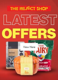 Preview of catalogue Catalogue - Latest Offers from shop The Reject Shop valid 30/07/2025