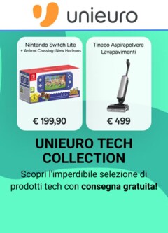 Anteprima dell'opuscolo Volantino - Tech Collection dal negozio Unieuro valido da 26/11/2025