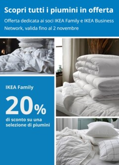 Anteprima dell'opuscolo Volantino Ikea Family dal negozio IKEA valido da 01/10/2025