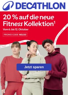 Decathlon Produktkatalog - Fitness Kampagne ab 06.10.2025 gültig