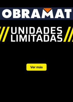 Vista previa Obramat Folleto - Unidades limitadas válido desde el 06.02.2026