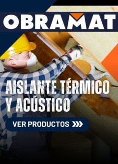 Vista previa Obramat Folleto - Aislante térmico y acústico válido desde el 30.07.2025