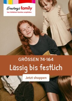 Vorschau von dem Prospekt des Geschäftes Ernsting's family, gültig ab dem 30.10.2025