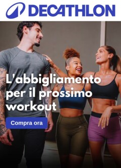 Anteprima dell'opuscolo Volantino - Abbigliamento bodybuilding dal negozio Decathlon valido da 30/10/2025