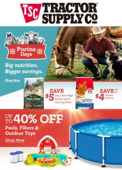 Preview of Tractor Supply weekly ads valid from 28.07.2025