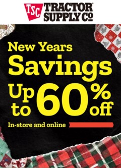 Preview of Tractor Supply weekly ads valid from 29.12.2025