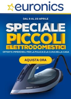 Anteprima del volantino Volantino Euronics - Speciale Piccoli Elettrodomestici valido a partire dal 09.04.2026