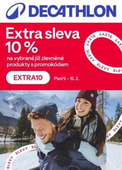 Náhled letáku Decathlon Nabídka produktů - EXTRA sleva 10% od 09.02.2026