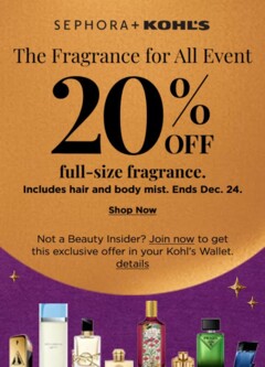 Preview of Kohl's ads valid from 15.12.2025 Preview of Kohl's weekly ads valid from 15.12.2025