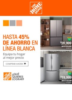 Vista previa de Home Depot Catálogo de productos, nuevo folleto de la tienda, válido en México a partir del 09.09.2025