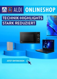 ALDI ONLINESHOP Produktkatalog - Technik-Highlights gültig ab dem 01.09.2025