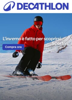 Anteprima del volantino Volantino Decathlon valido a partire dal 02.12.2025