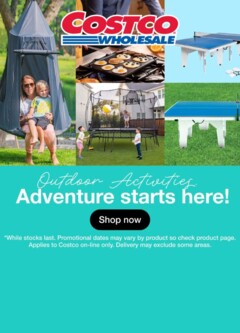 Preview of Costco Catalogue - Outdoor Activities - valid from 16.12.2025