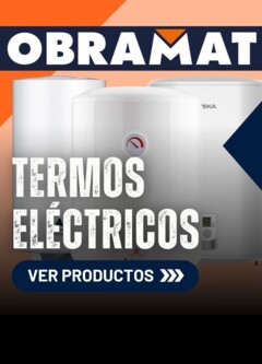 Vista previa Obramat Folleto - Termos eléctricos válido desde el 01.08.2025
