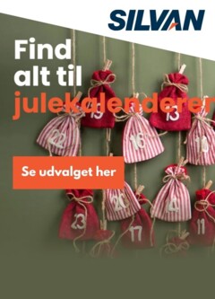Eksempel på tilbudsavis Produkttilbudsavis - Julekalender fra butik Silvan gyldig fra 07/11/2025