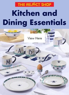 Preview of The Reject Shop Catalogue - Kitchen and Dining Essentials - valid from 09.01.2026