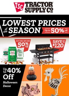 Preview of Tractor Supply weekly ads valid from 22.09.2025