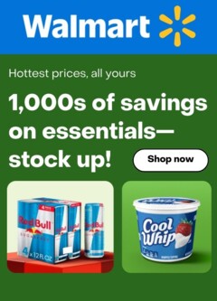 Preview of Walmart weekly ads valid from 08.12.2025