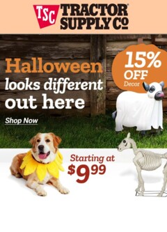 Preview of Tractor Supply weekly ads valid from 15.09.2025