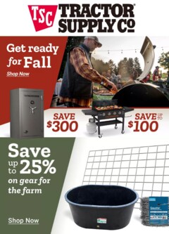 Preview of Tractor Supply weekly ads valid from 11.08.2025