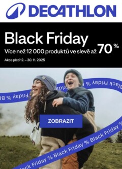 Náhled letáku Decathlon Black Friday od 12.11.2025