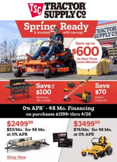 Preview of Tractor Supply weekly ads valid from 20.04.2026